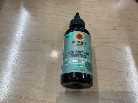Ebin Tropic Isle Rosemary Mint Growth Oil