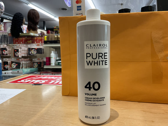 Clairol Pure White 40 Vol