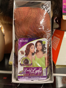 LLDP-DINA REDSONATA DEEP PART LACE WIG