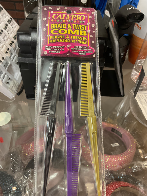 Calypso Braid & Twist Comb