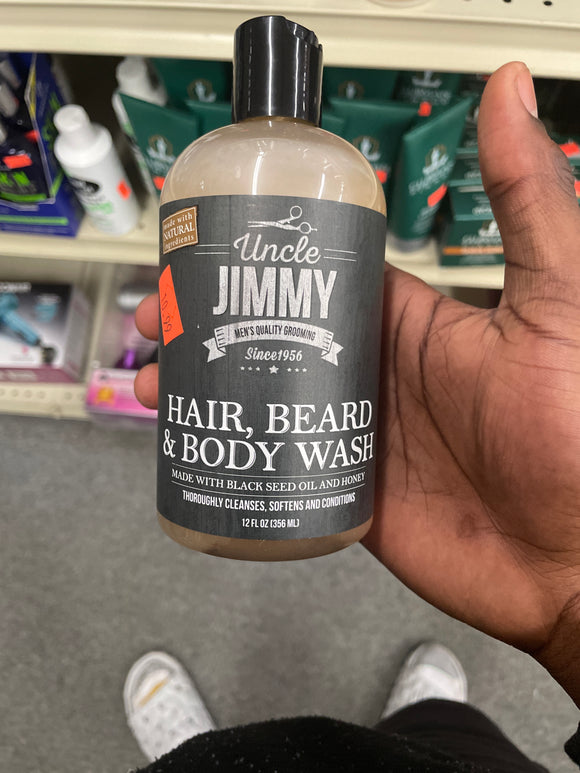 Hair, Beard, & Body Wash-12 fl oz