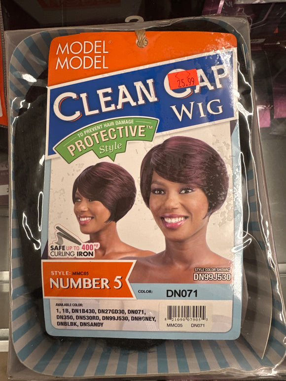 DN071 Number 5 Clean Cap Wig