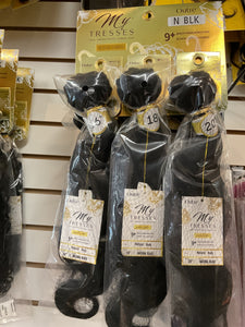 Nat. Blk Natural Body My Tresses Gold Label Bundles 16"18"20"
