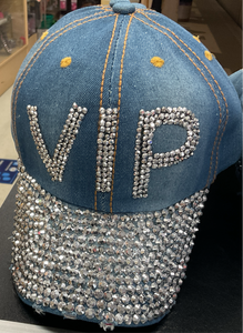 Crystal Denim Hats