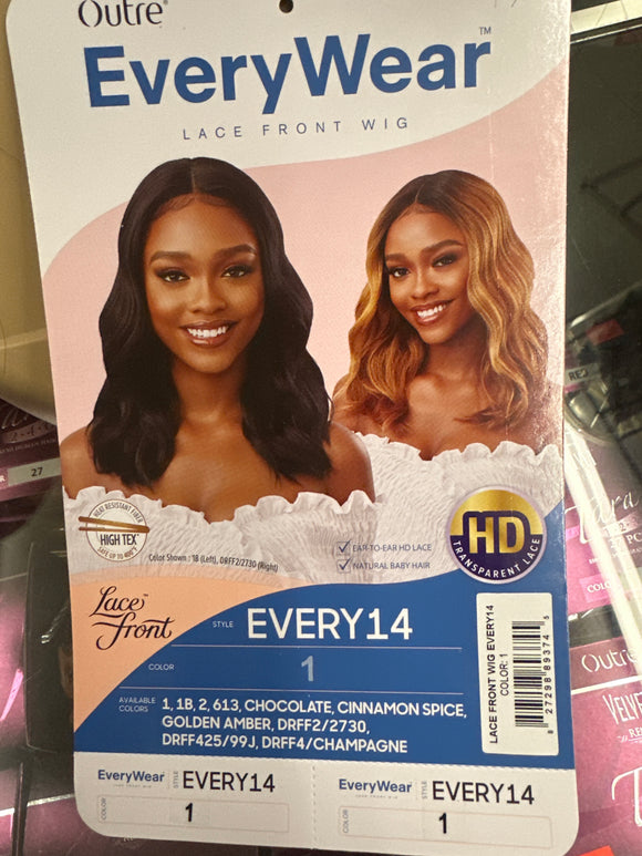 1 Every14 Outré Lace Front Wig