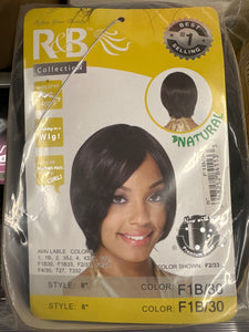 1B/30 8" R&B Wig