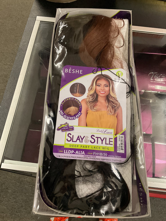 LLDP-ALIA FH1B/30 DEEP PART LACE WIG 19