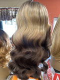KAYLEEN 3DR6/VANILLA OMBRE 22” HD Lace Wig