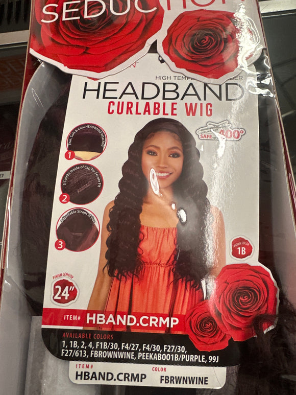 FBRWNWINE Seduction HBAND.CRMP-24