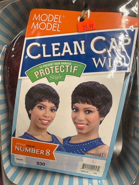 530 CLEAN CAP WIG NUMBER 8