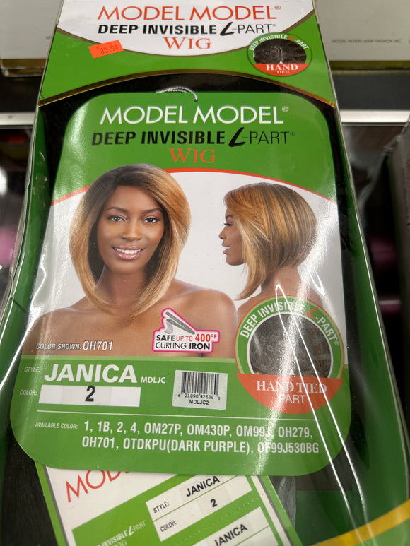 2 Janica Deep Invisible L-Part Wig