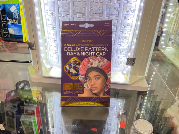 Deluxe Pattern Day & Night Cap #22652 Asst
