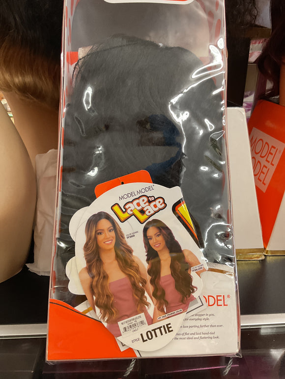 1B LOTTIE 6” Deep Center Lace Part LACE TO LACE Wig