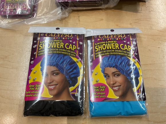 Calypso Satin-Lined Shower Cap