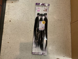 Nat. Blk My Tresses Purple Label 3 Bundles Straight 18,20,22"