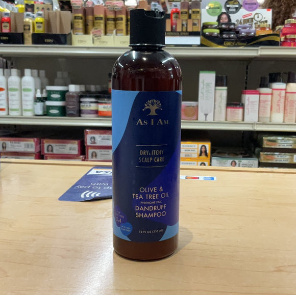 As I Am Olive&TeaTree Oil Dandruff Shampoo-12 fl oz