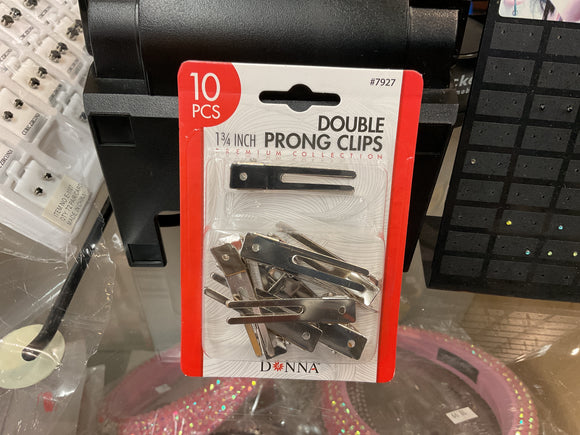 1 3/4 Inch Double Prong Clips #7927