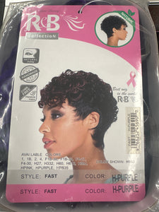 H-PURPLE FAST Wig