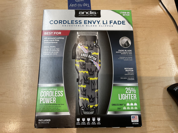 Cordless Envy Li Fade