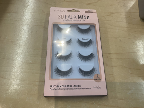 3D Faux Mink