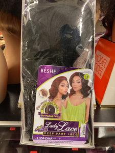 BESHE Lady Lace Deep Part Lace Wig LLDP-Dina 1
