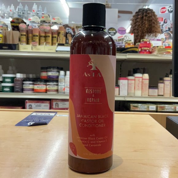 As I Am Bl Castor Oil Conditioner-12 fl oz