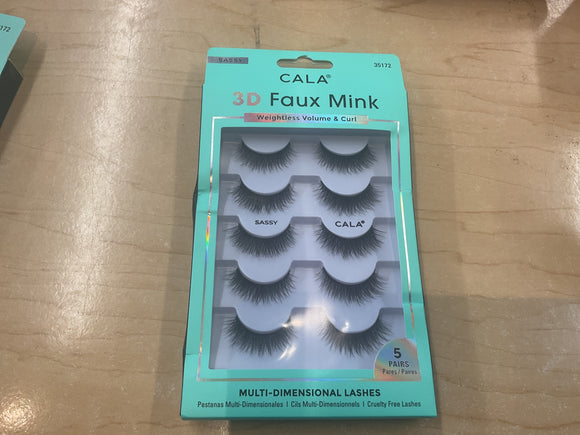 Cala 3D Faux Mink