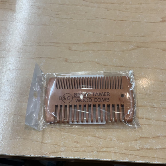 Beard Tamer Wood Comb