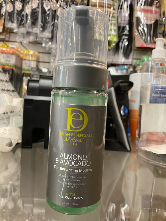 DE Almond & Avocado Curl Enhancing Mousse