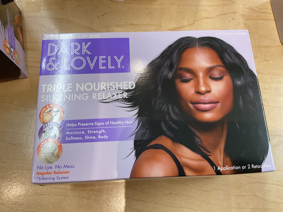 Dark & Lovely Triple Nourished Relaxer