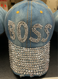 Crystal Denim Hats