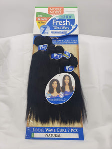 100% Brazilian Human Hair - Wet & Wavy - Loose Wave Curl