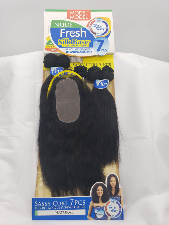 100% Brazilian Human Hair - Wet & Wavy - Sassy Curl