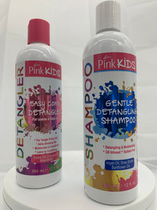 Pink Kids Gentle Detangling Shampoo