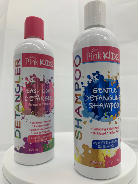 Pink Kids Gentle Detangling Shampoo