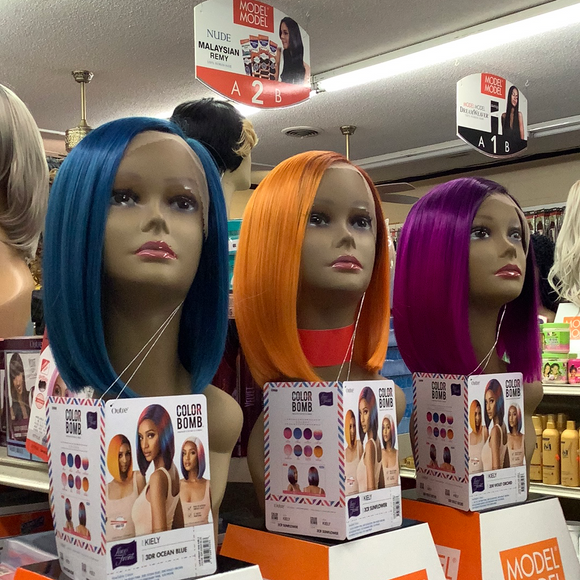 KIELY COLOR BOMB LACE FRONT WIG
