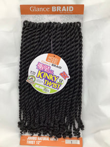 Glance Braid 2x Jumbo Natural Kinky Twist