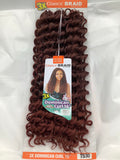 3x  GLANCE BRAID DOMINICAN CURL