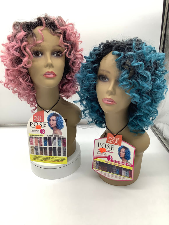 POSE RED OPR CROWN 3 PCS