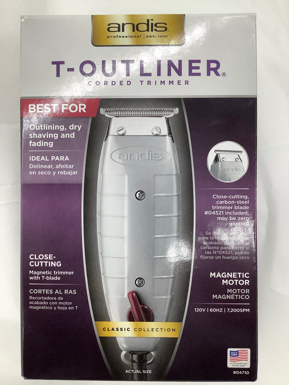 ANDIS T-OUTLINER CORDED TRIMMER