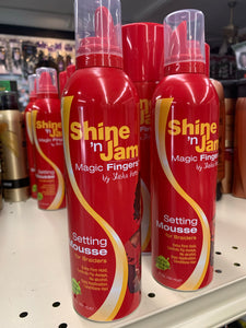 Shine 'n Jam Magic Fingers Setting Mousse