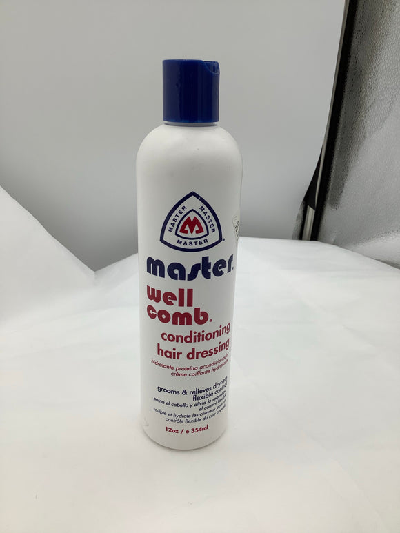 MASTER WELL COMB CONDITIONING HAIR DRESSING