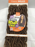 2X GLANCE BRAID LARGE BOMB TWIST