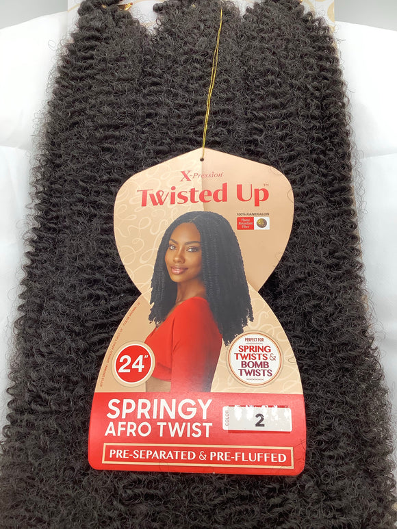 X-PRESSION SPRINGY AFRO TWIST