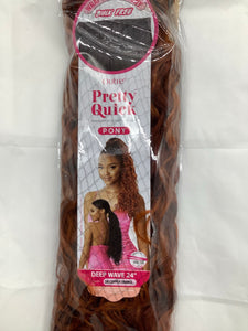 DEEP WAVE WRAP AROUND PONY