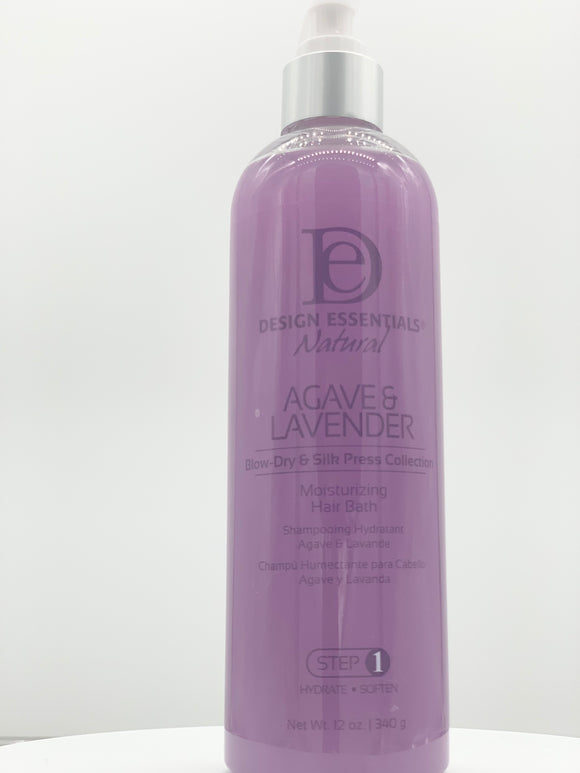 Agave & Lavender Moisturizing Hair Bath- Step 1