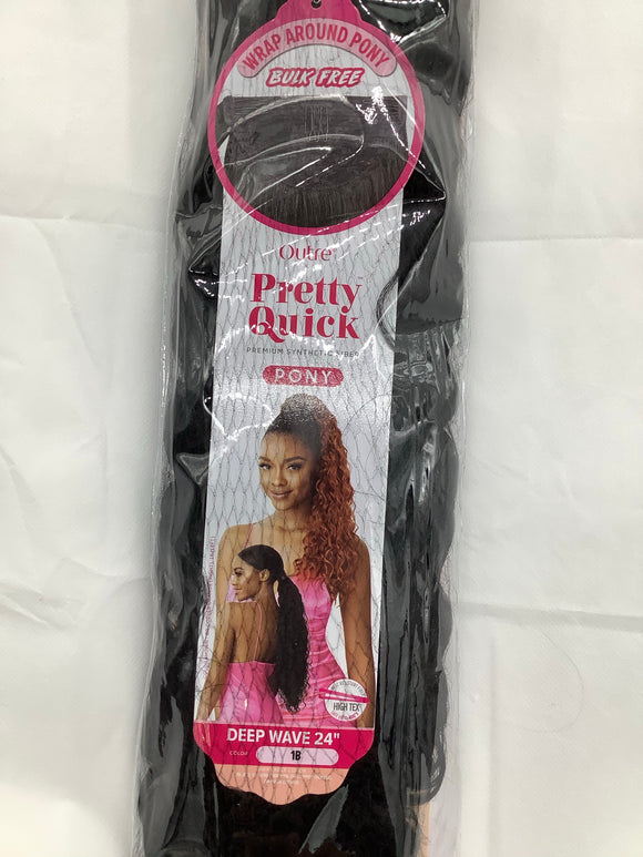 DEEP WAVE WRAP AROUND PONY